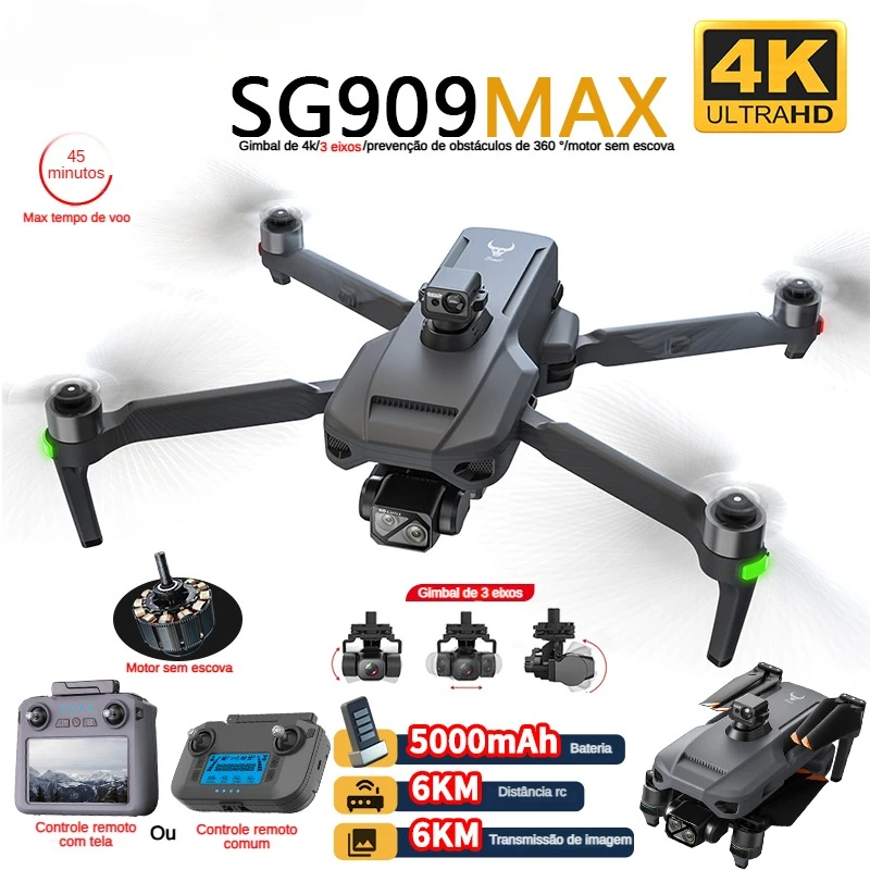 Drone Camera Professional - ZLL SG909 SG909MAX Professionele drone met