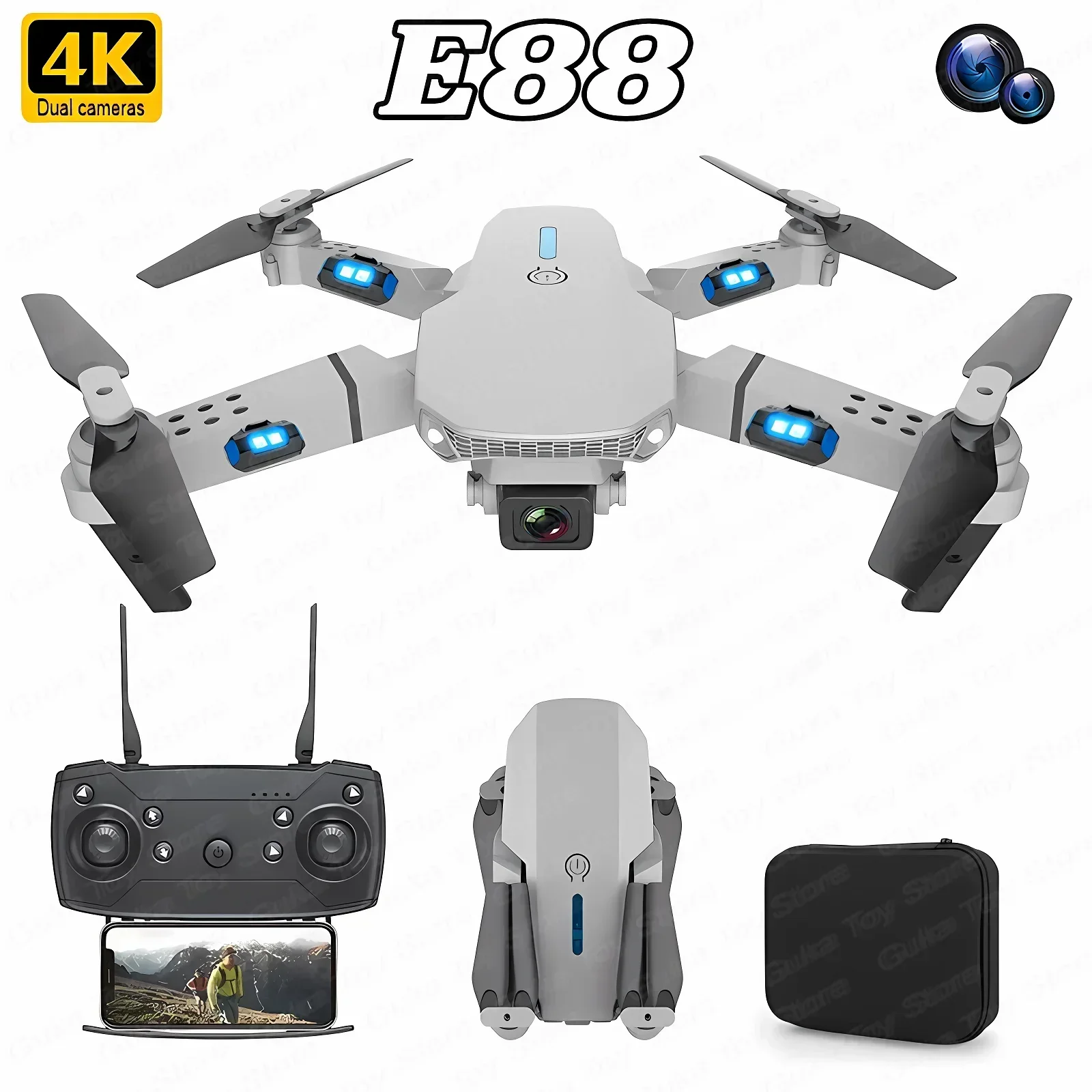 E88 Pro WIFI FPV Drone Grootho - Drone Camera Hd recensie en prijs